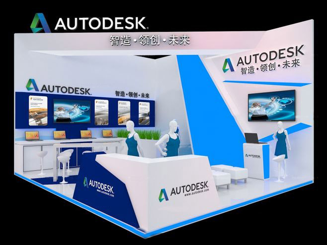 北京展会布置-AUTODESK-物联网展会布置