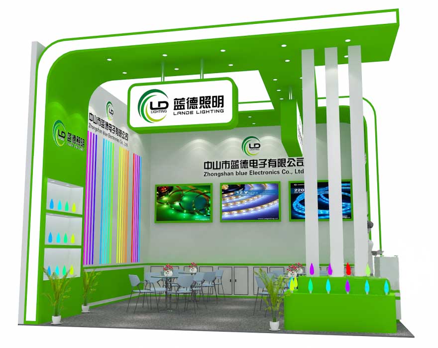 义乌展示搭建方案设计图片模板